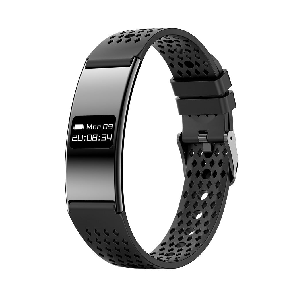 Smart Bracelet, Ultra-Thin Sports Band with Heart Rate, Blood Oxygen, Sleep & Female Menstrual Cycle Health Monitoring