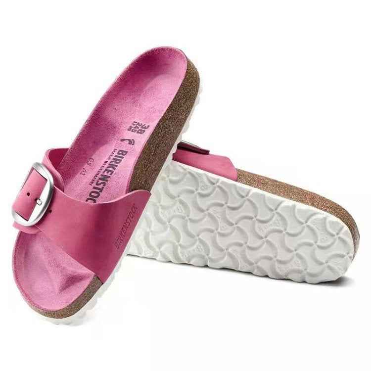 Beach open toed flat sandals for women