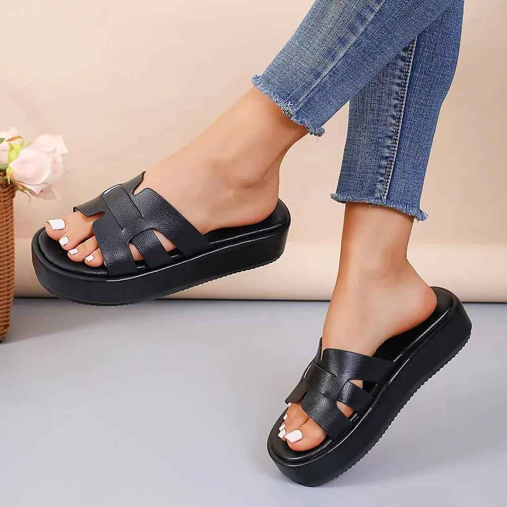 Open Toe Platform Sandals