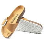Beach open toed flat sandals for women