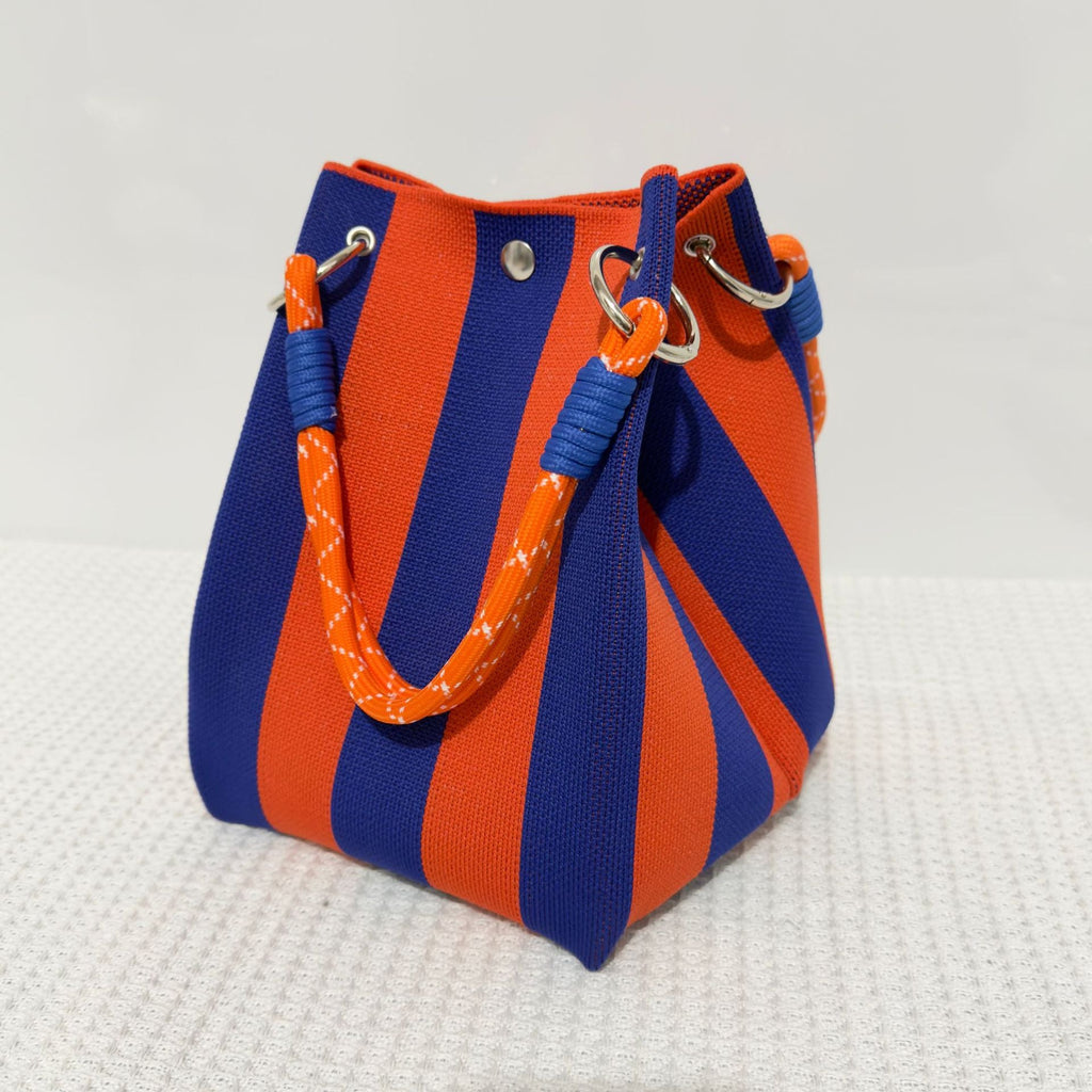 Bucket bag, woven bag, knitted hand-carry bag, single-shoulder bag eprolo