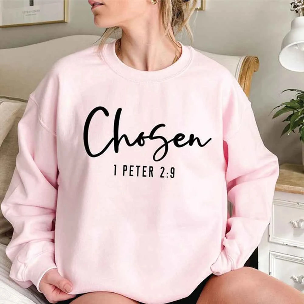 Chosen 1 Peter 2:9 Crewneck Sweatshirt