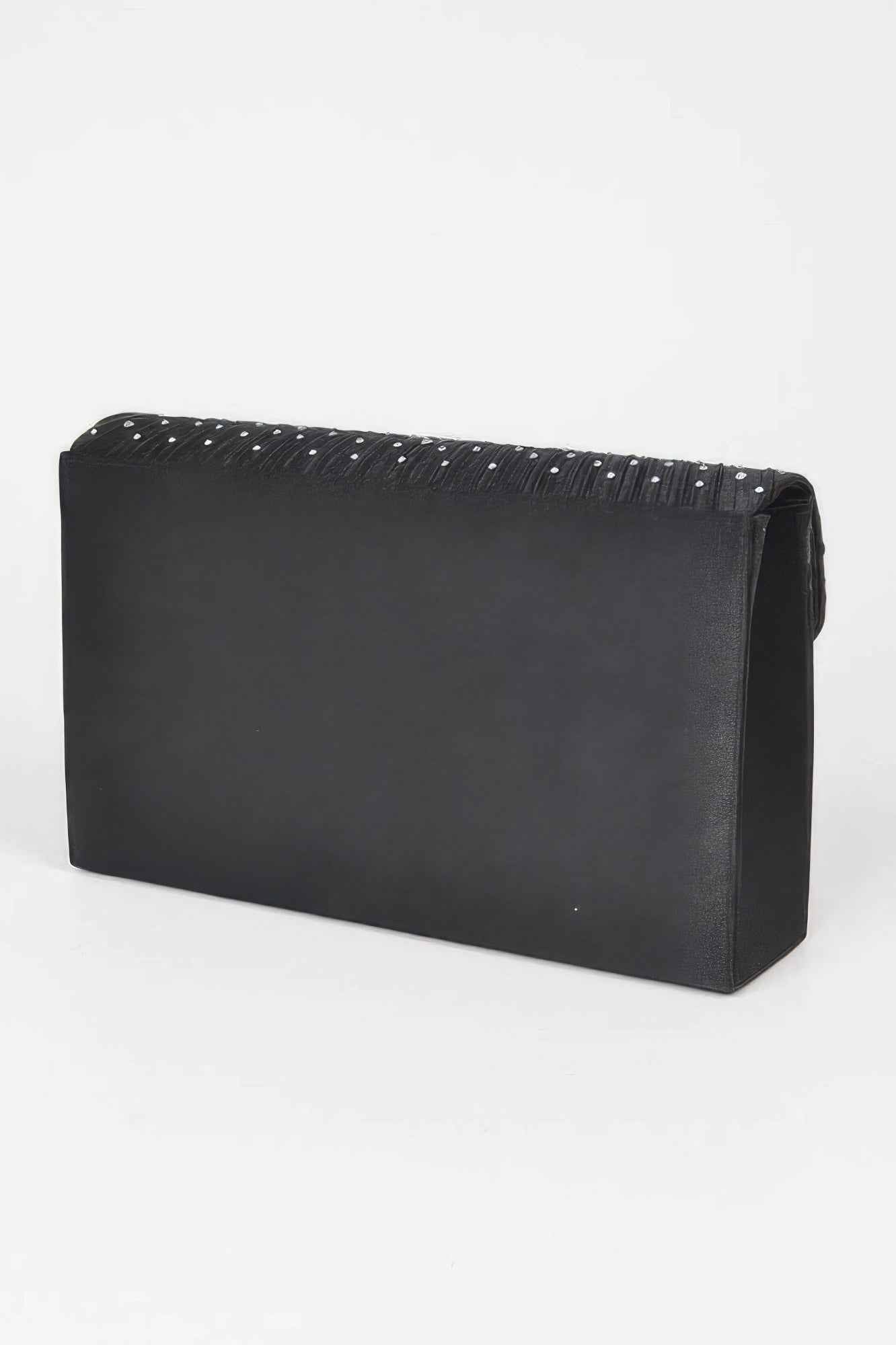 Rhinestone Satin Party Clutch