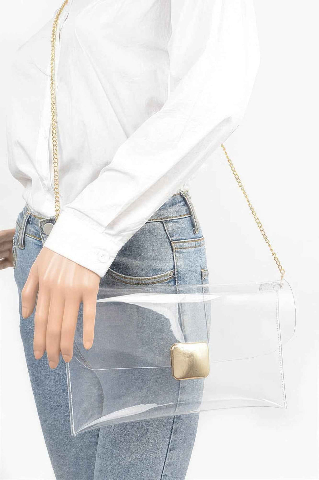 Transparent Flap Clutch