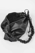 Faux Leather Hobo Bag