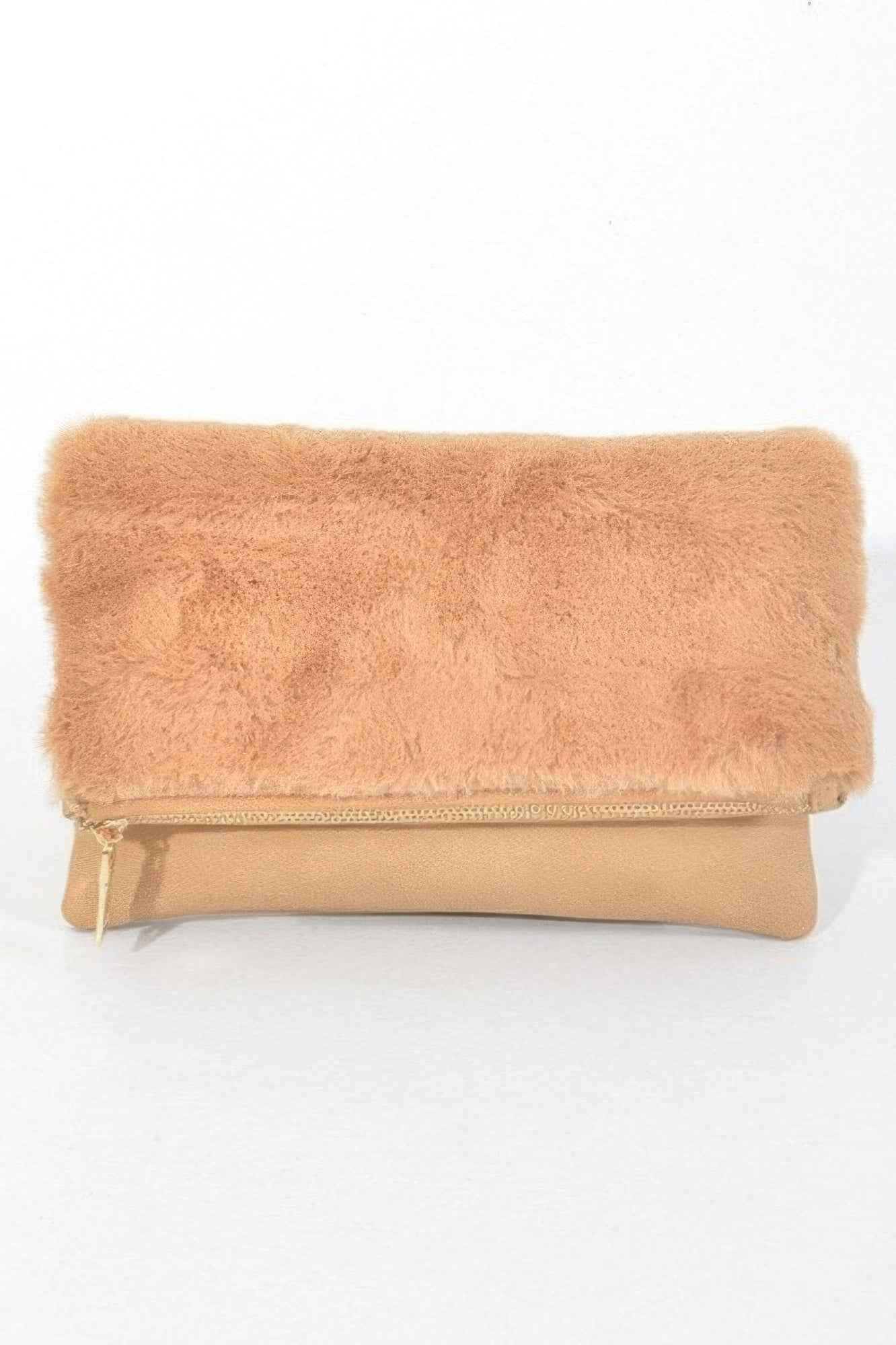 Fuffy Foldable Hand Clutch