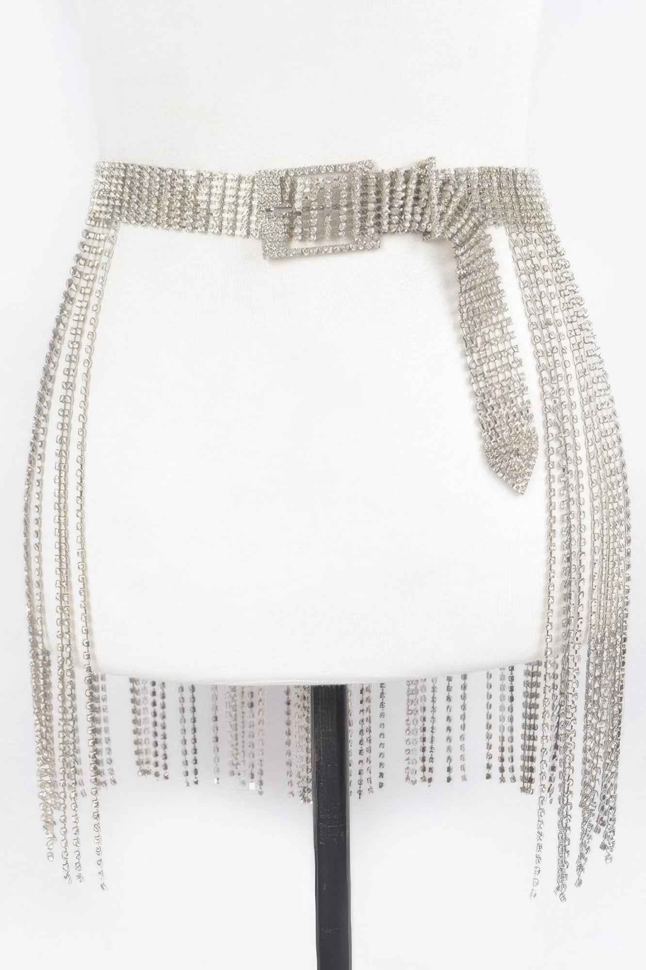 Rhinestone Fringe Belt