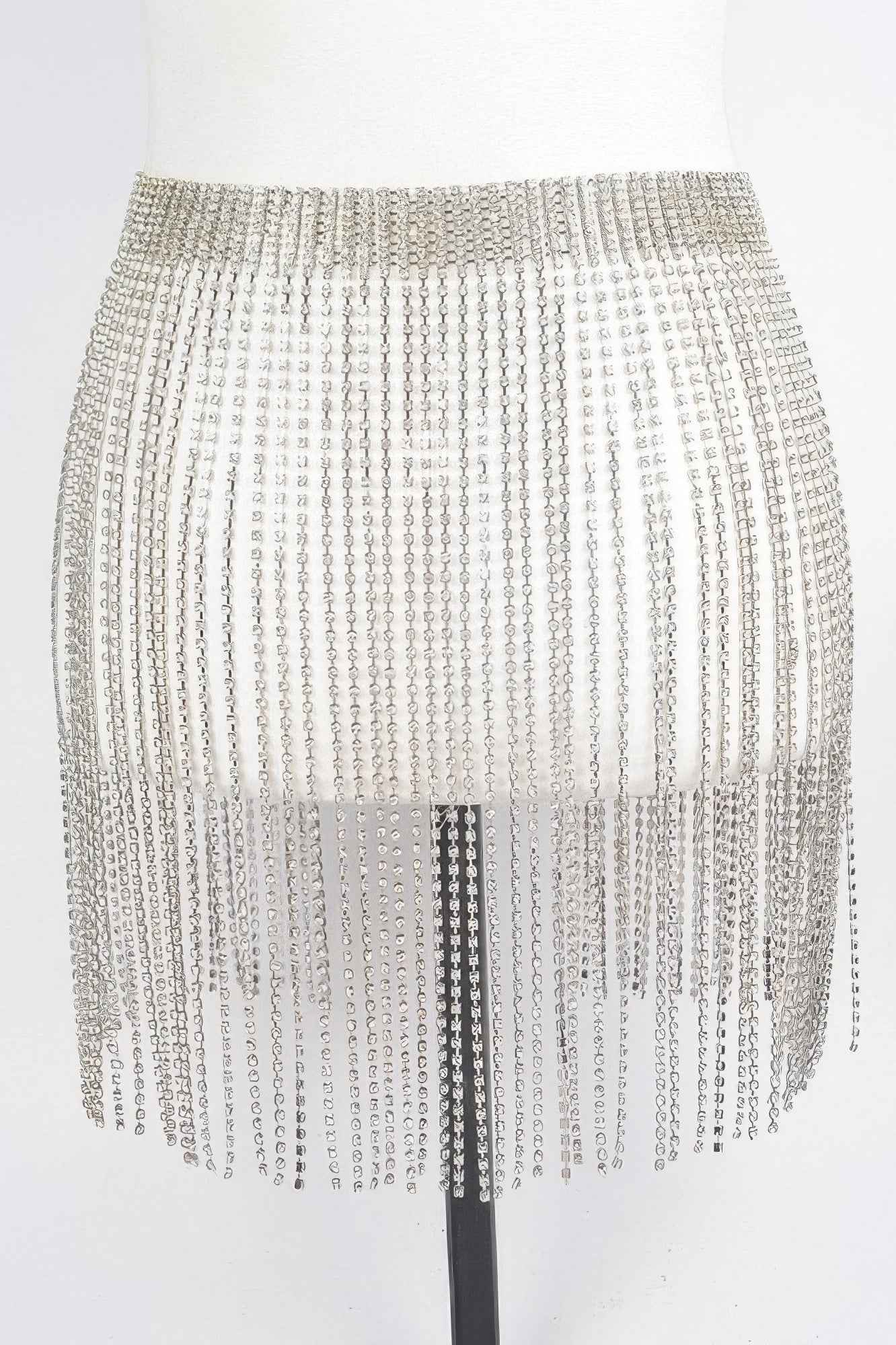 Rhinestone Fringe Belt