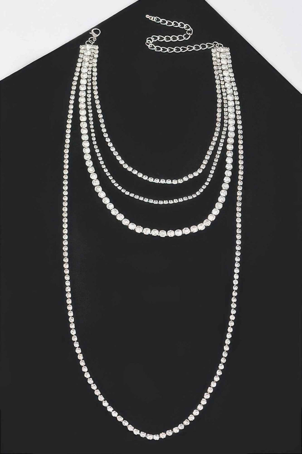 Rhinestone Multi-layer Necklace