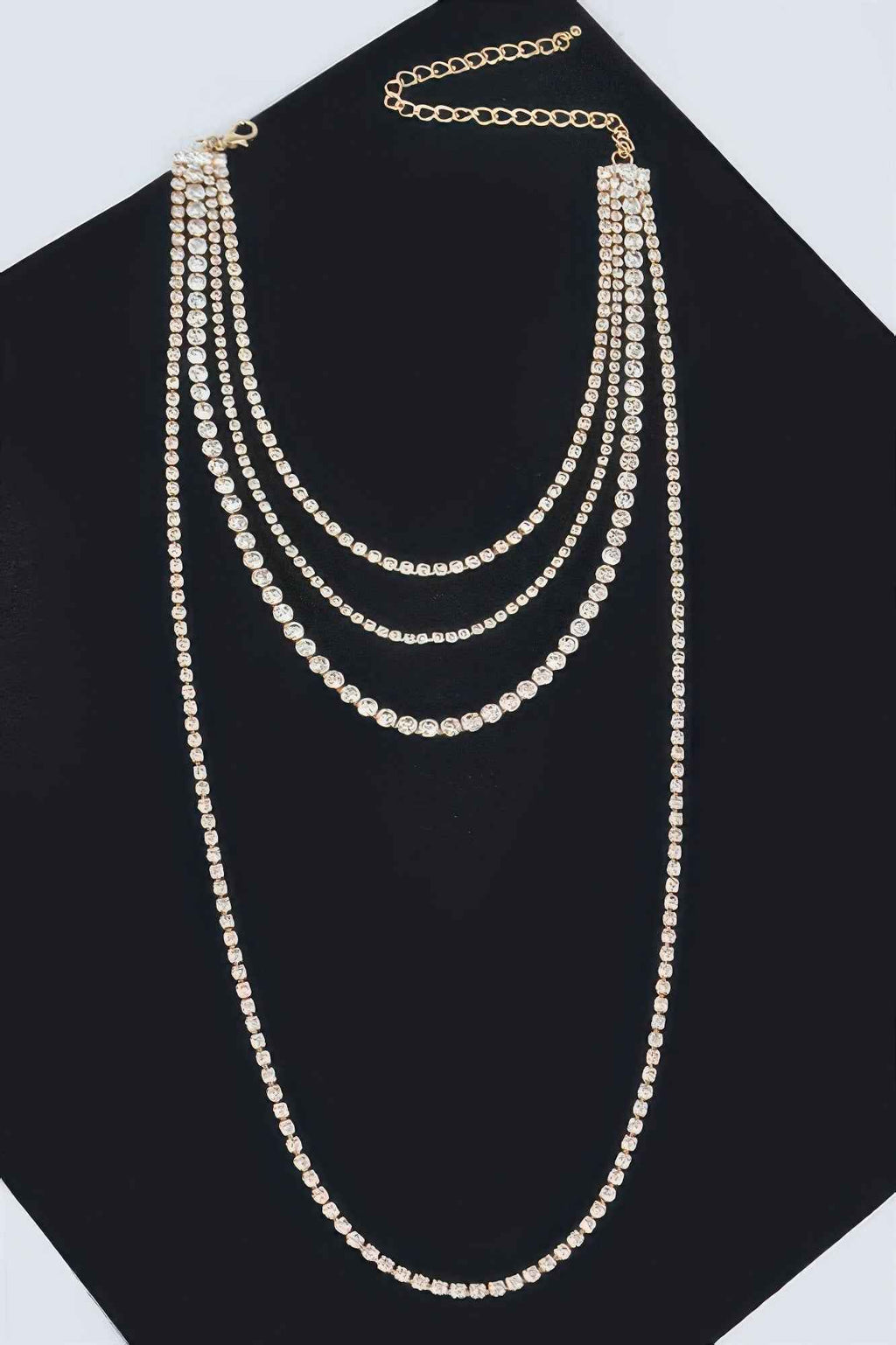 Rhinestone Multi-layer Necklace