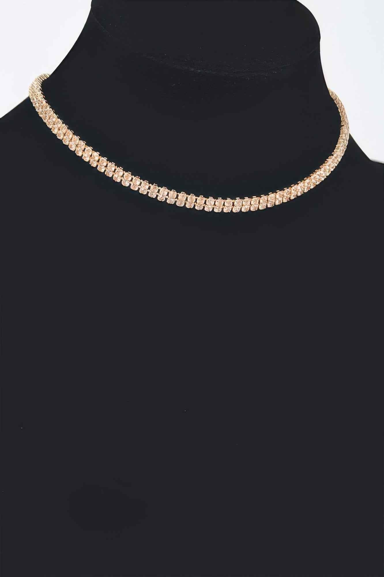 Barbie Inspired Shiny Choker Necklace