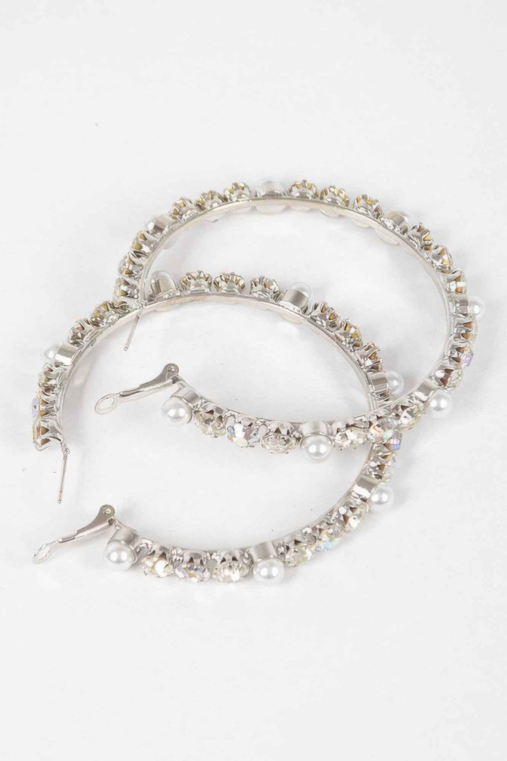 Luxury Stones Hoop Earrings