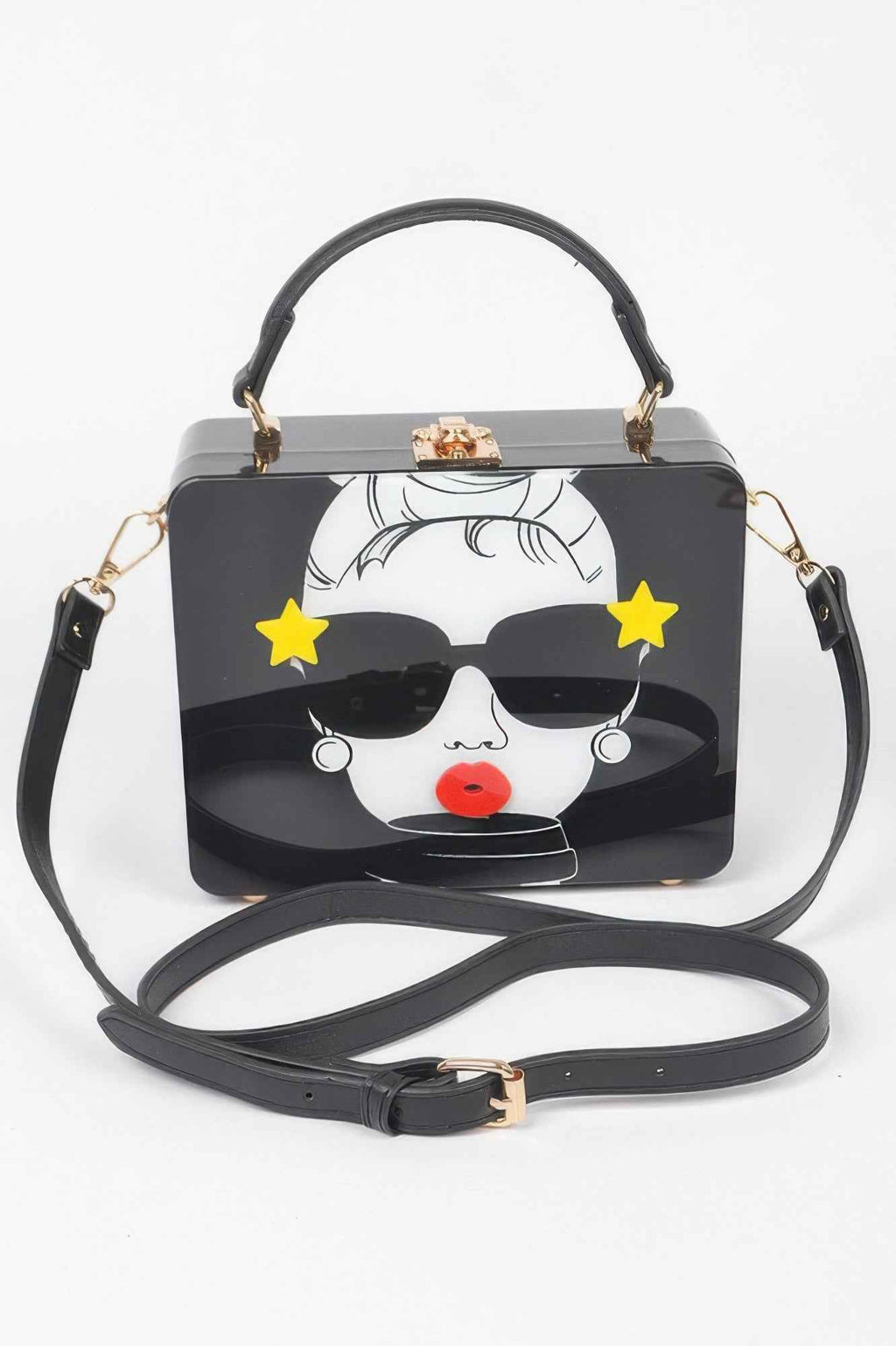 Pop Star Acrylic Box Clutch