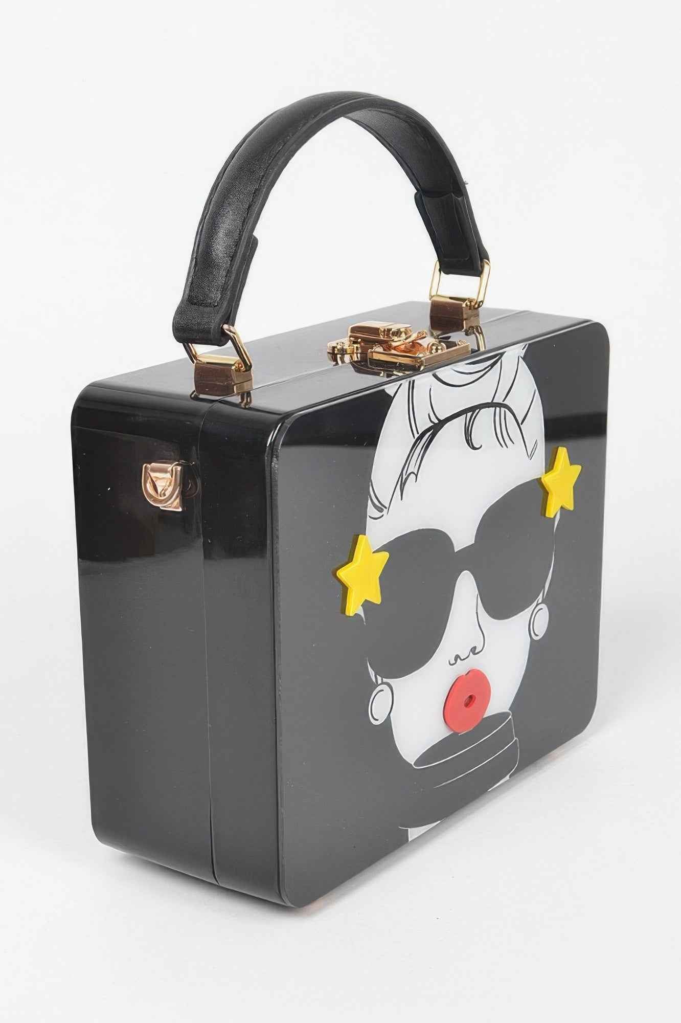 Pop Star Acrylic Box Clutch