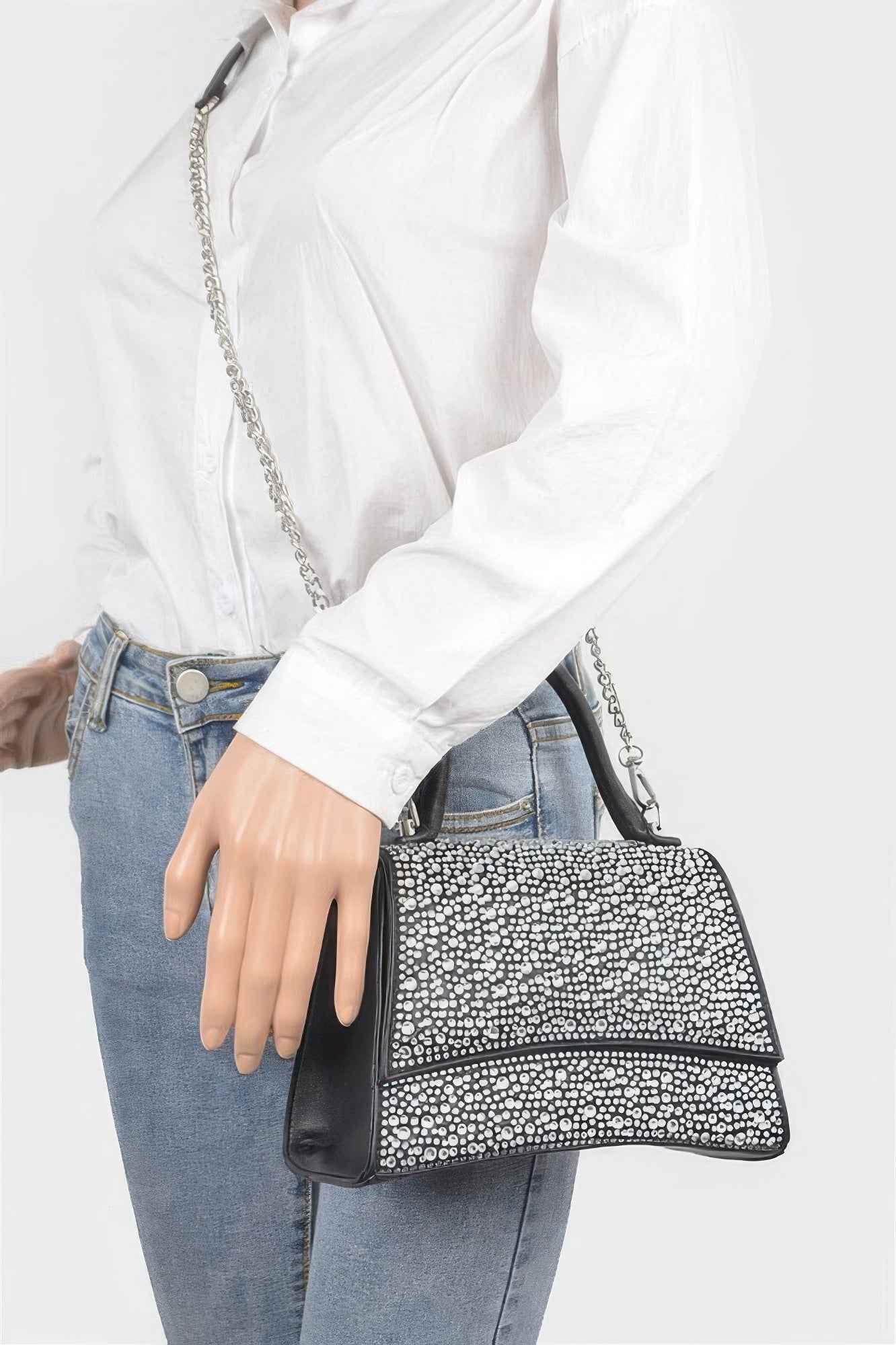 Hotfix Rhinestone Clutch