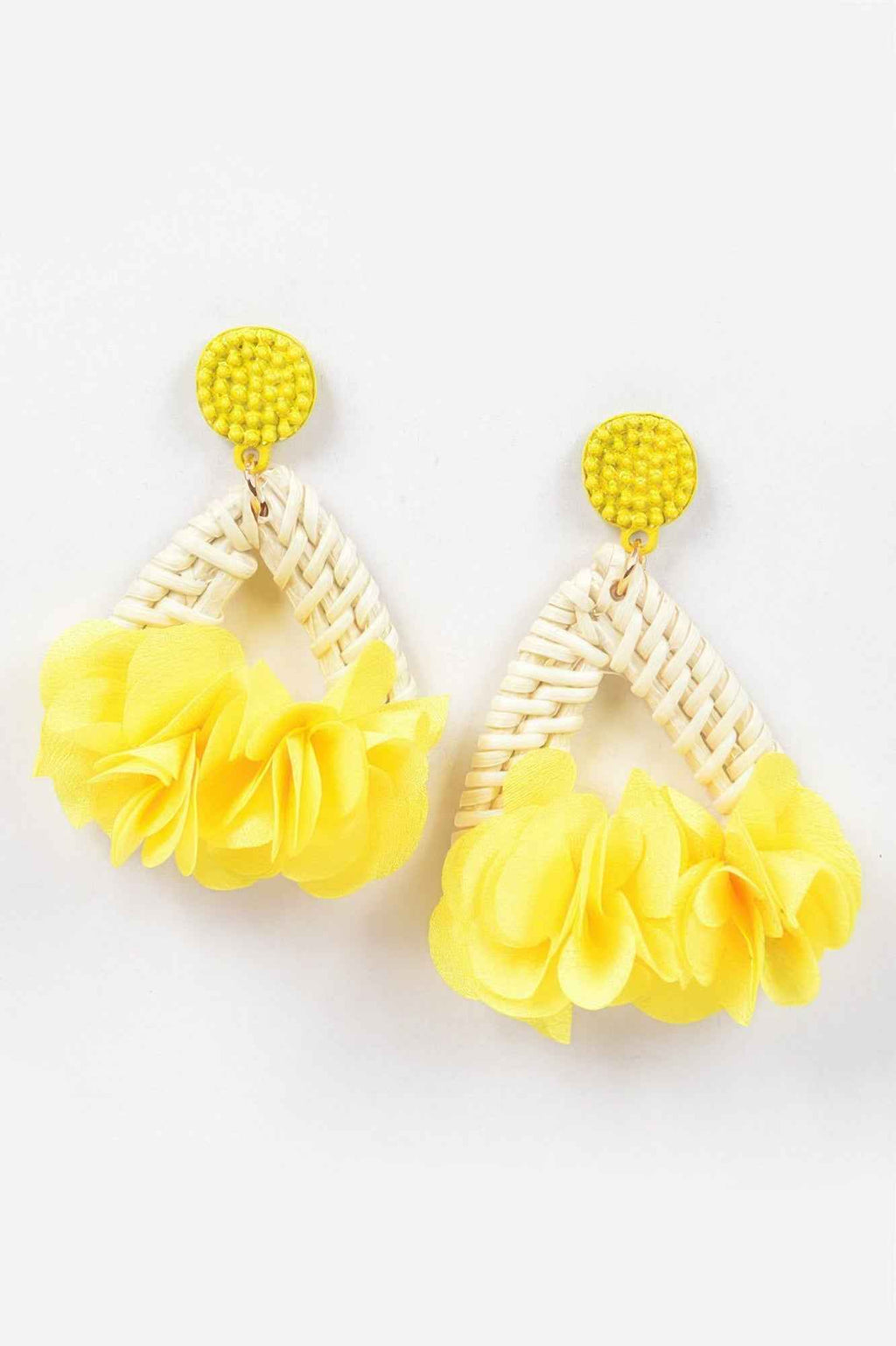 Flower Bamboo Earring