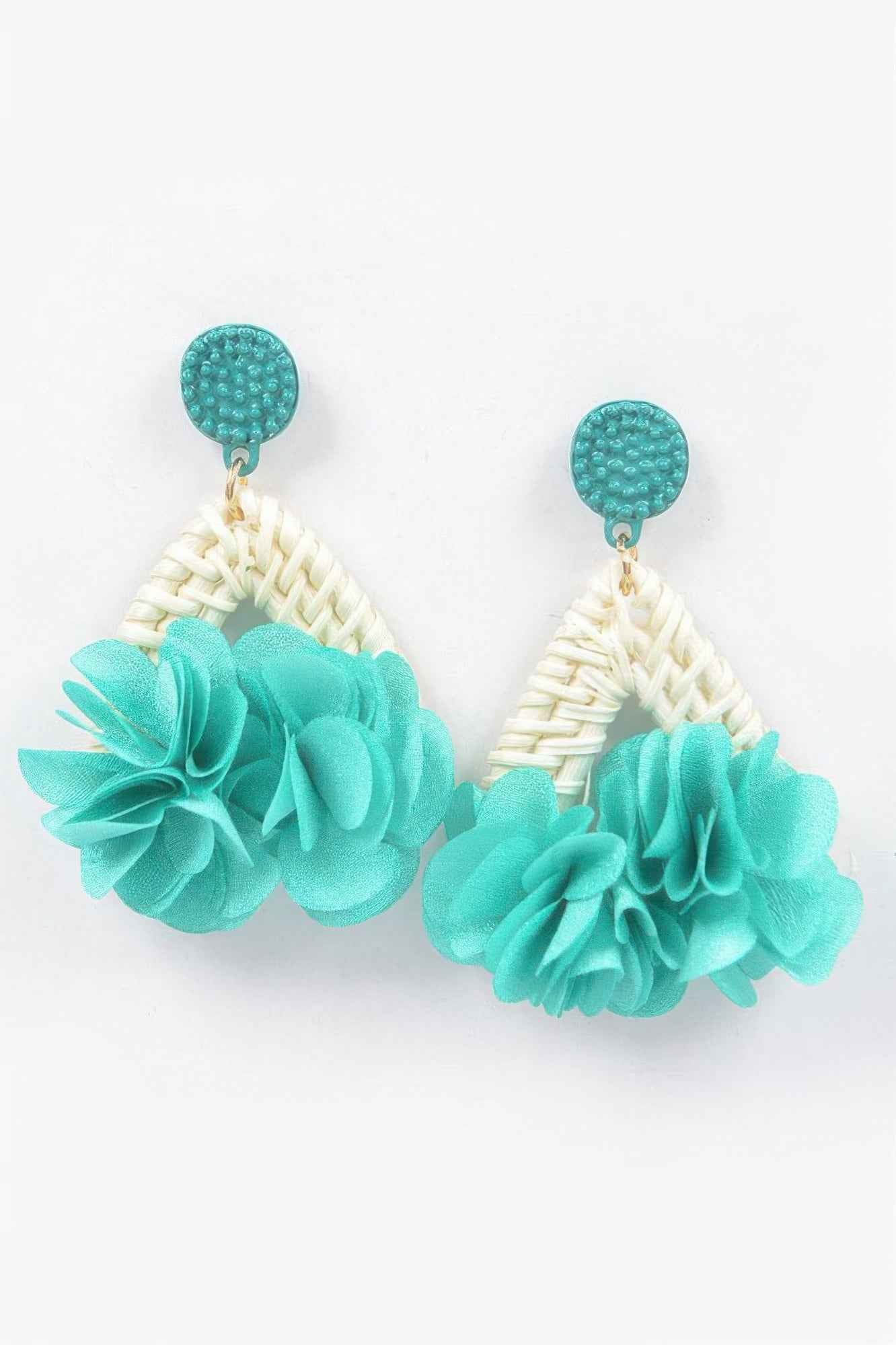 Flower Bamboo Earring