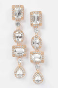 Multi Shape Stone Earring