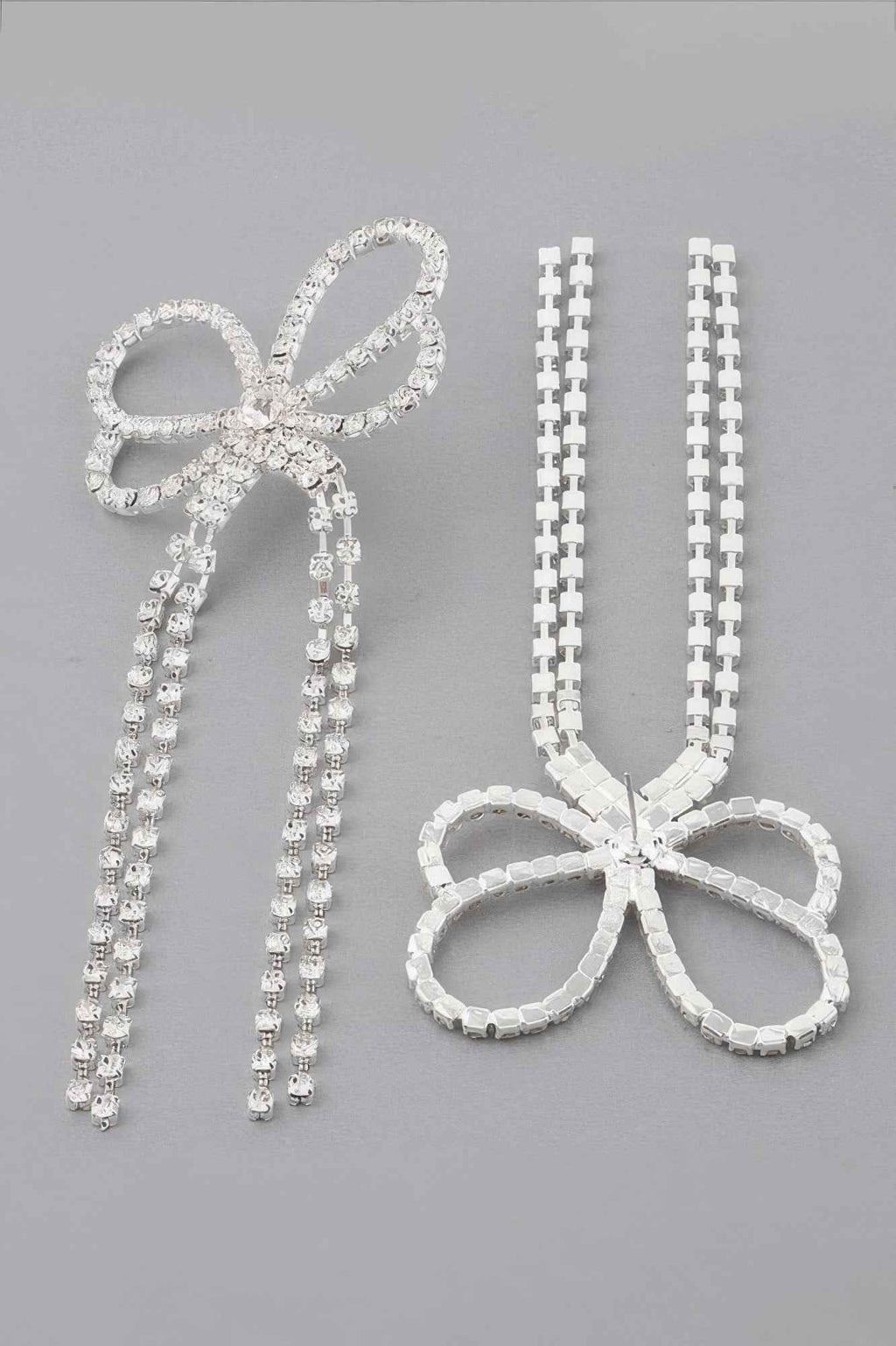 Jeweled Butterfly Drop Earrings