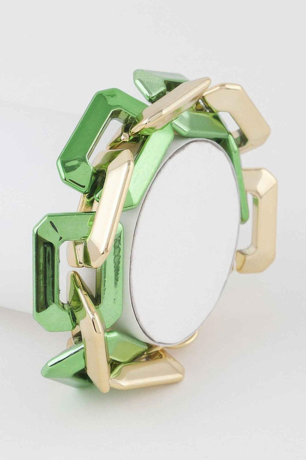 Two Toned Link Chain Bracelet