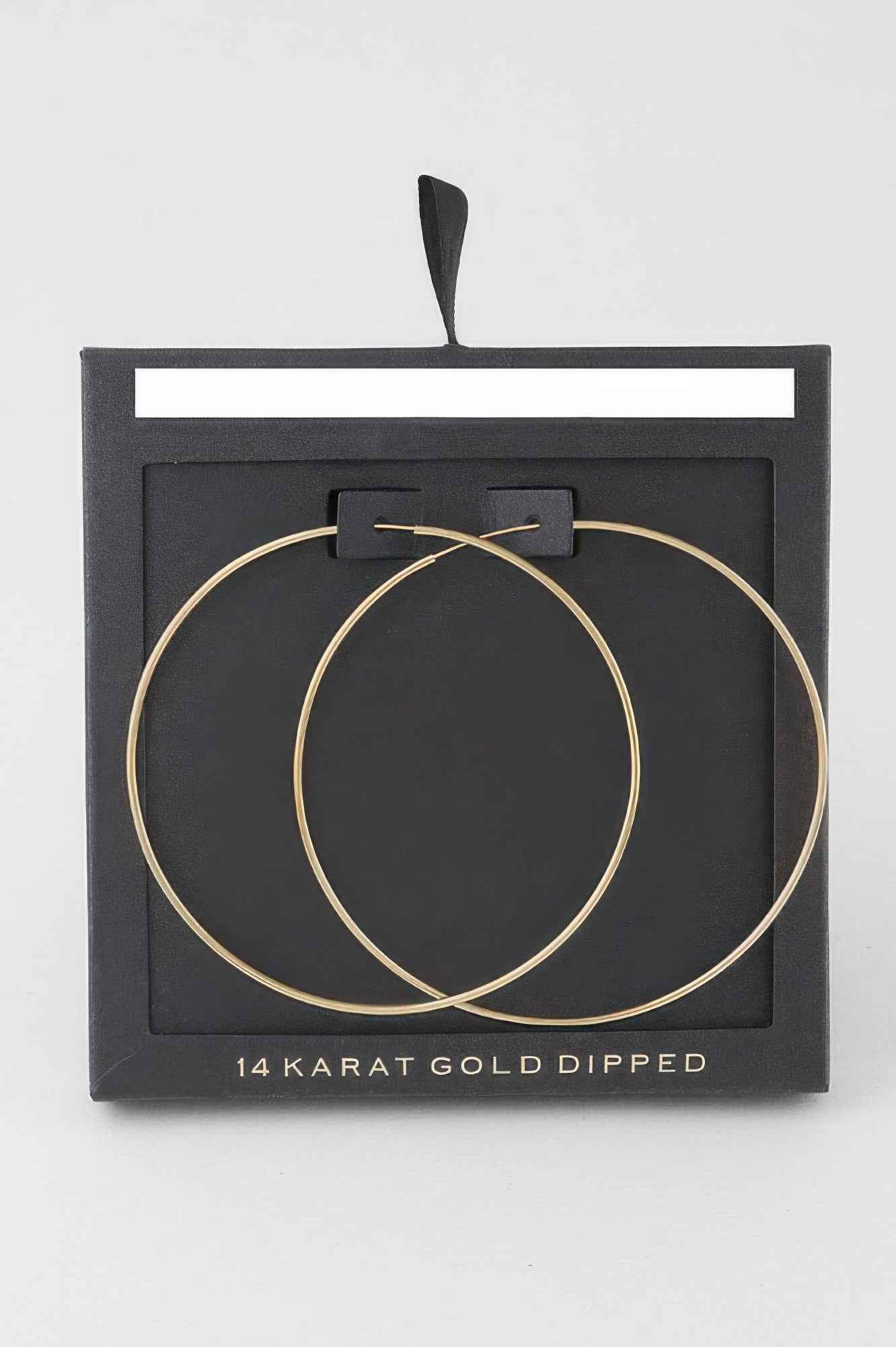 Shiny Delicate Hoop Earrings