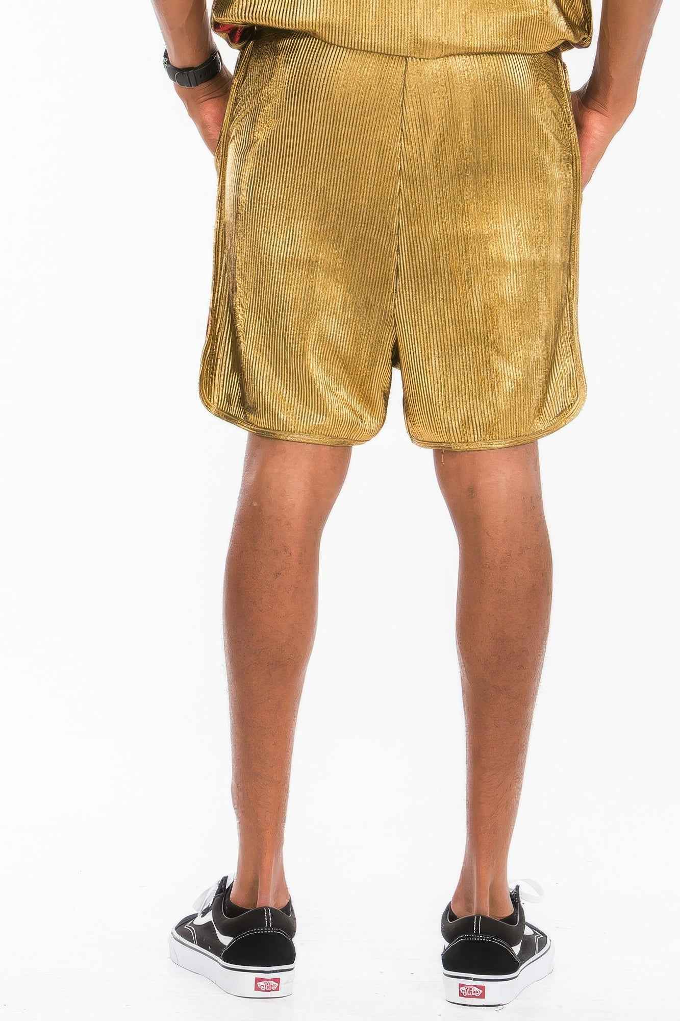 Metallic Flick Shorts