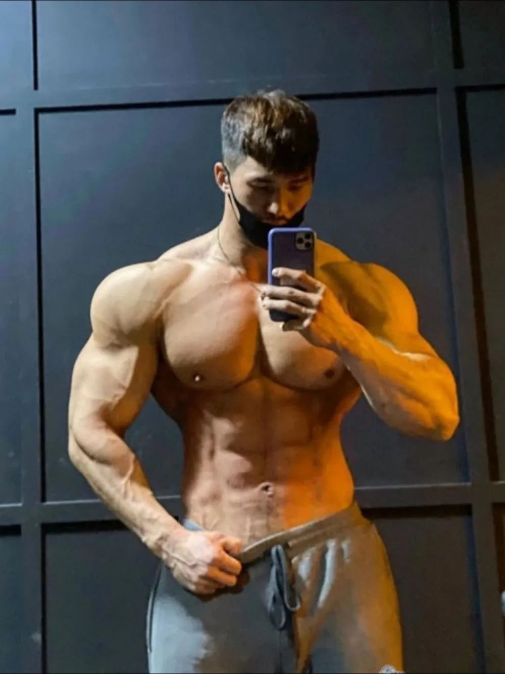 Men's Drawstring Shorts.