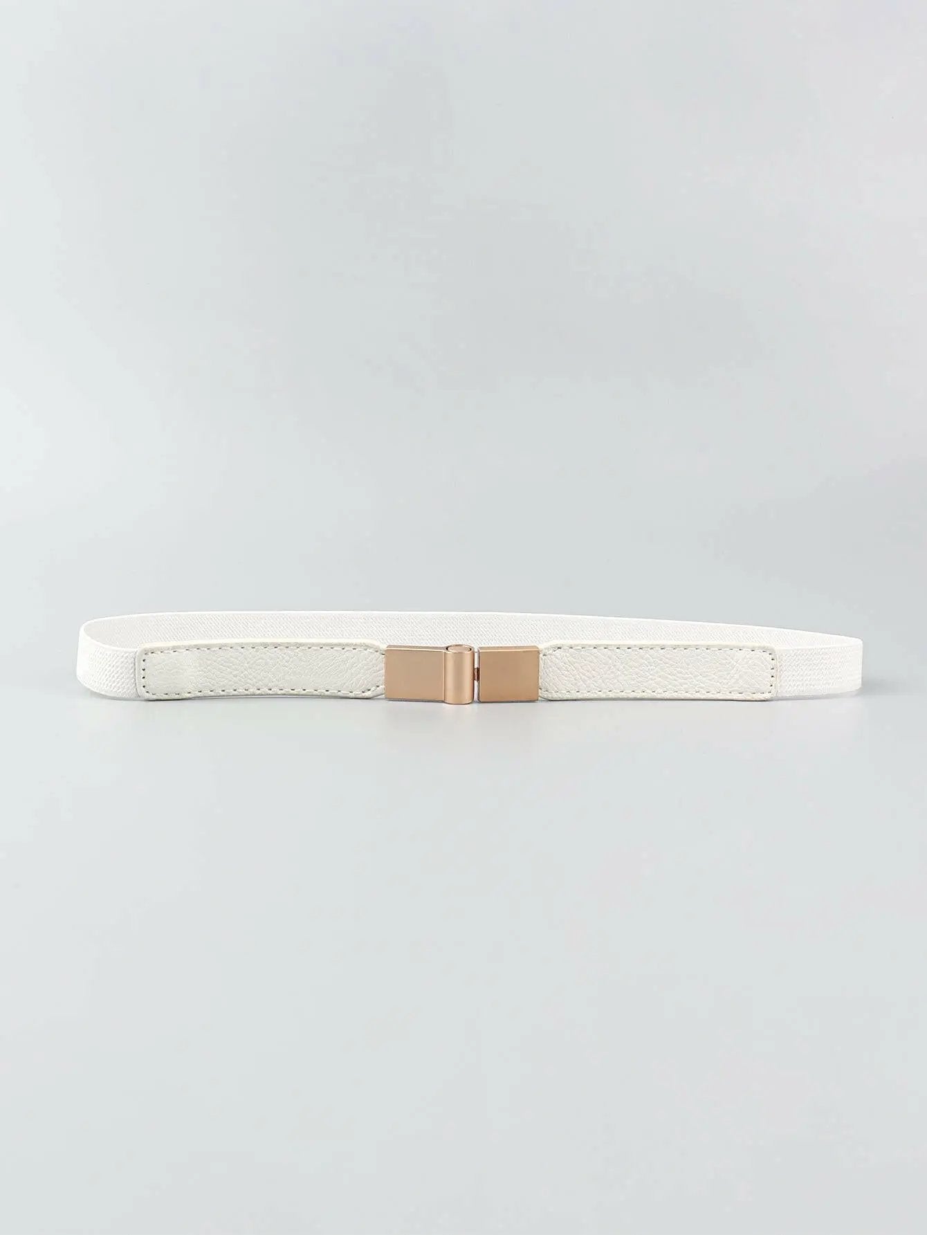 PU Elastic Skinny Belt.