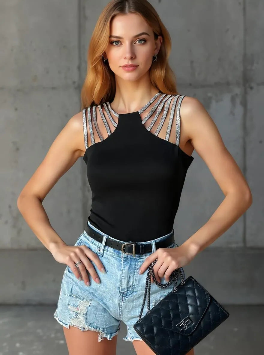 Dressy Sleeveless Tank Top for women.