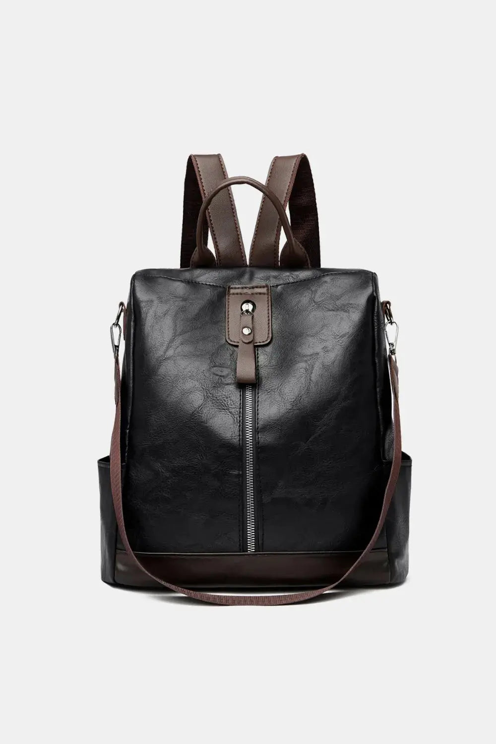 PU Leather Backpack Bag.