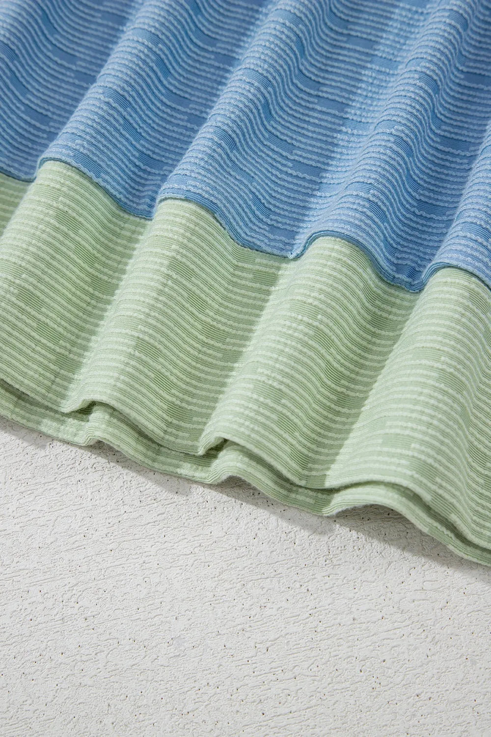 Round Neck Top and Shorts Set.