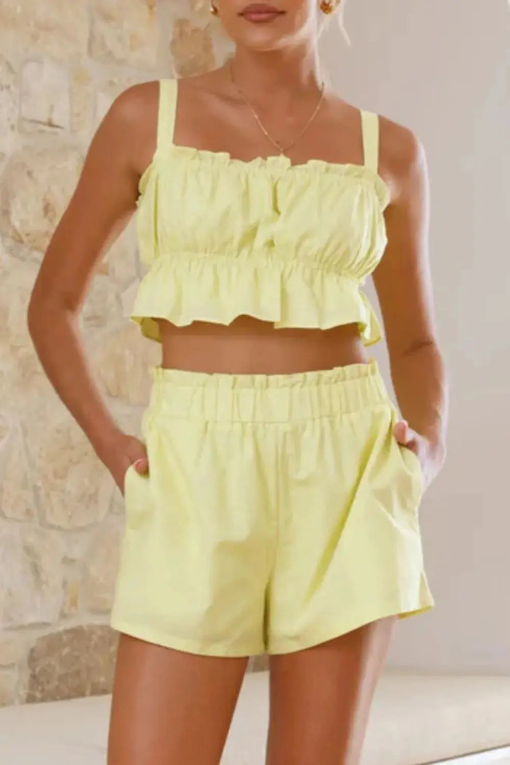 WOMEN Cami and Shorts Set - CHIC TB