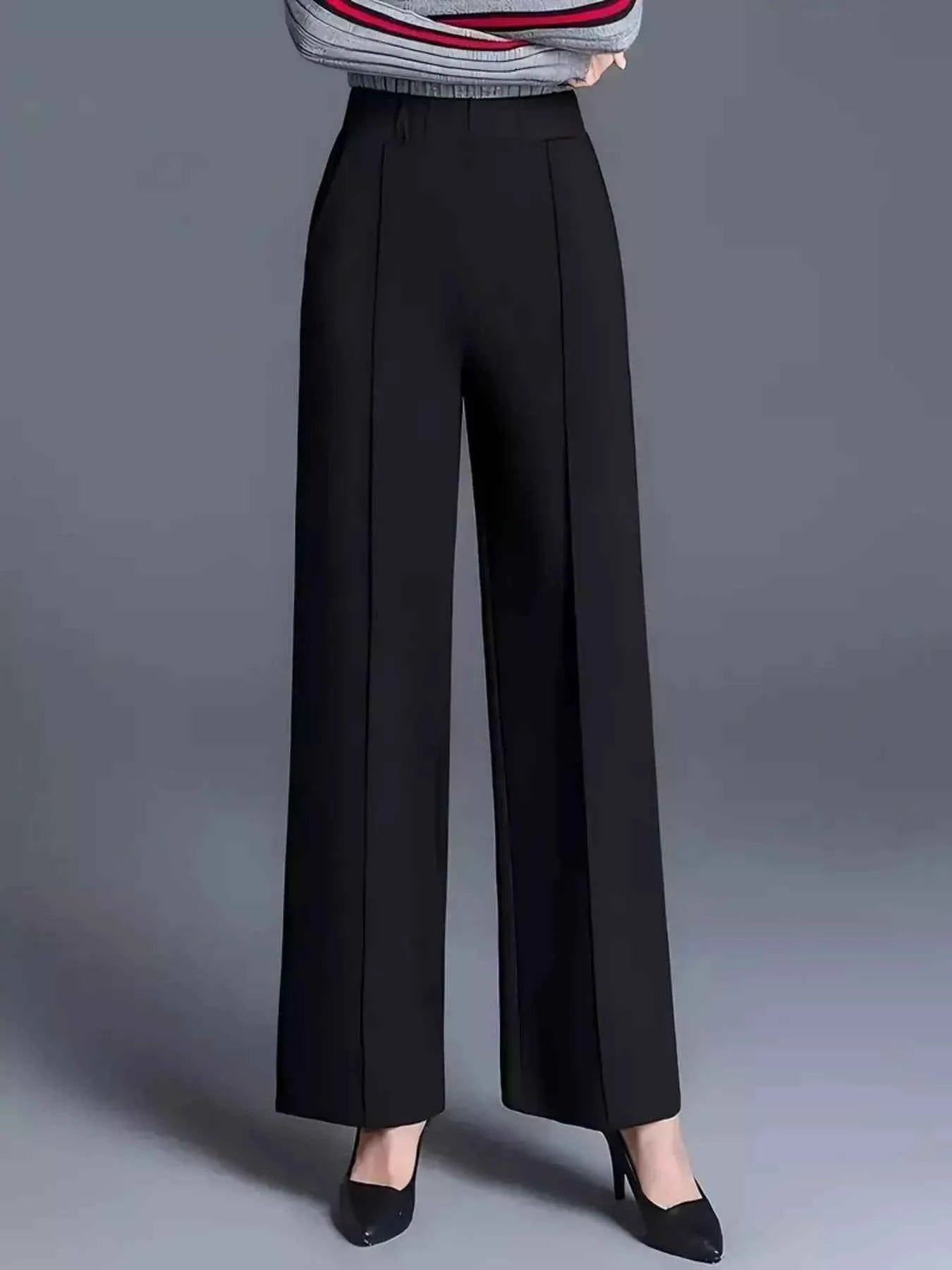 Wide Leg High Waist Pants