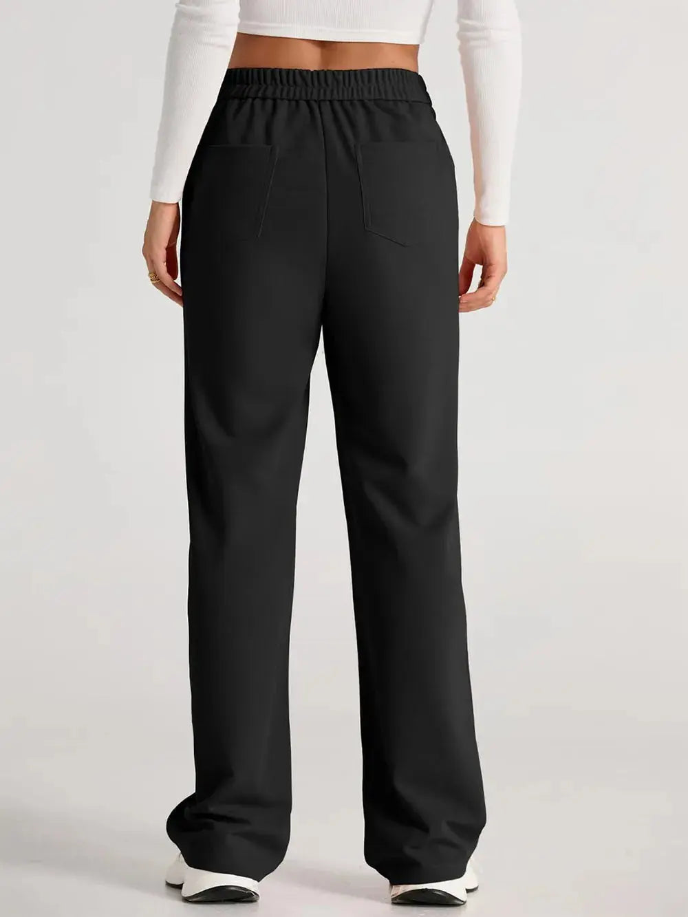 High Waist Wide Leg Pants.