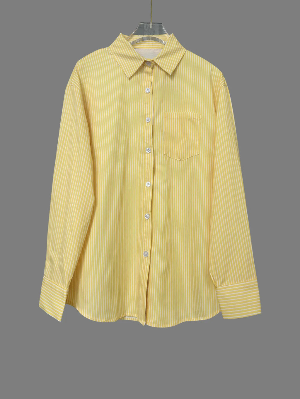 Striped Button-Down Shirt.