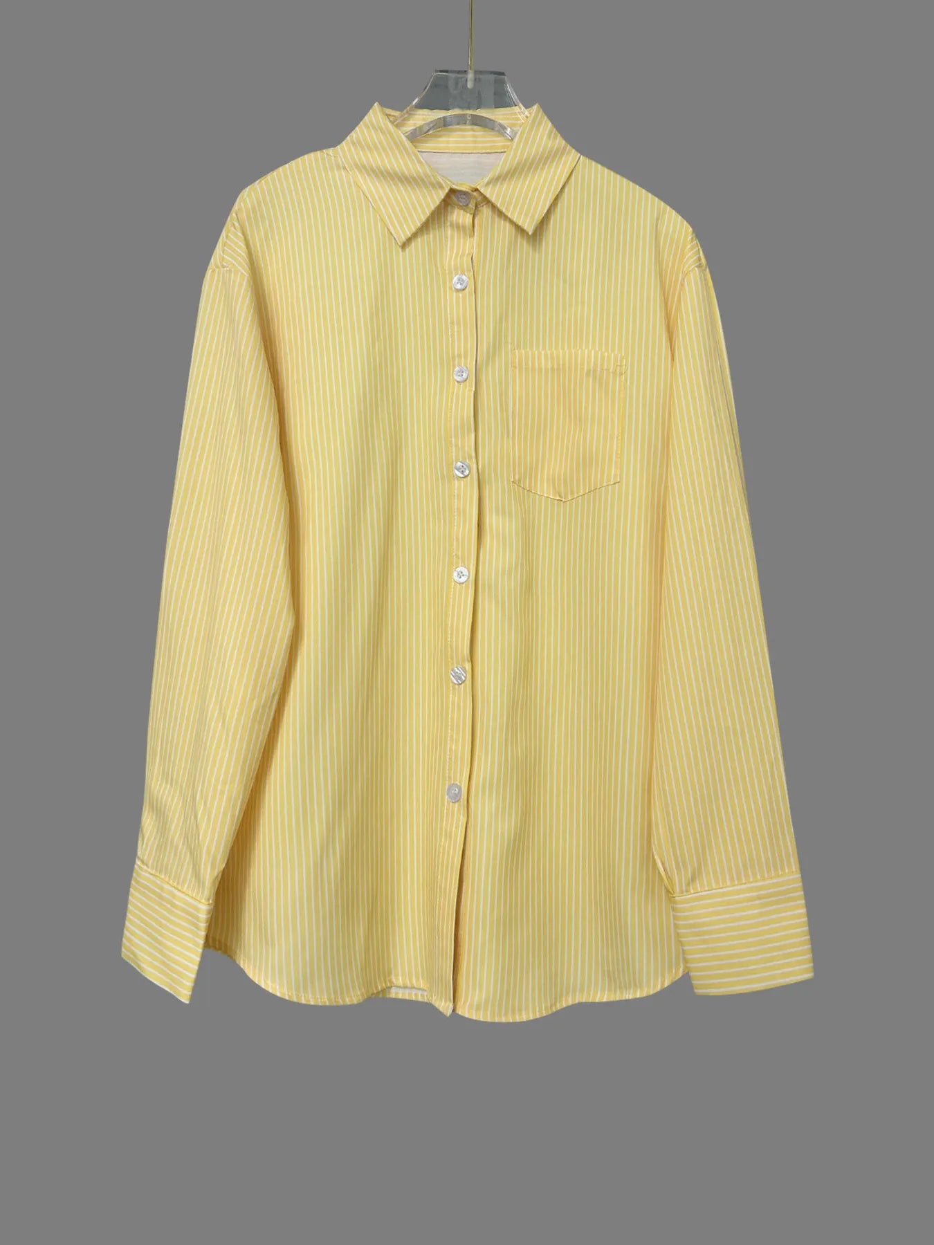 Striped Button-Down Shirt.