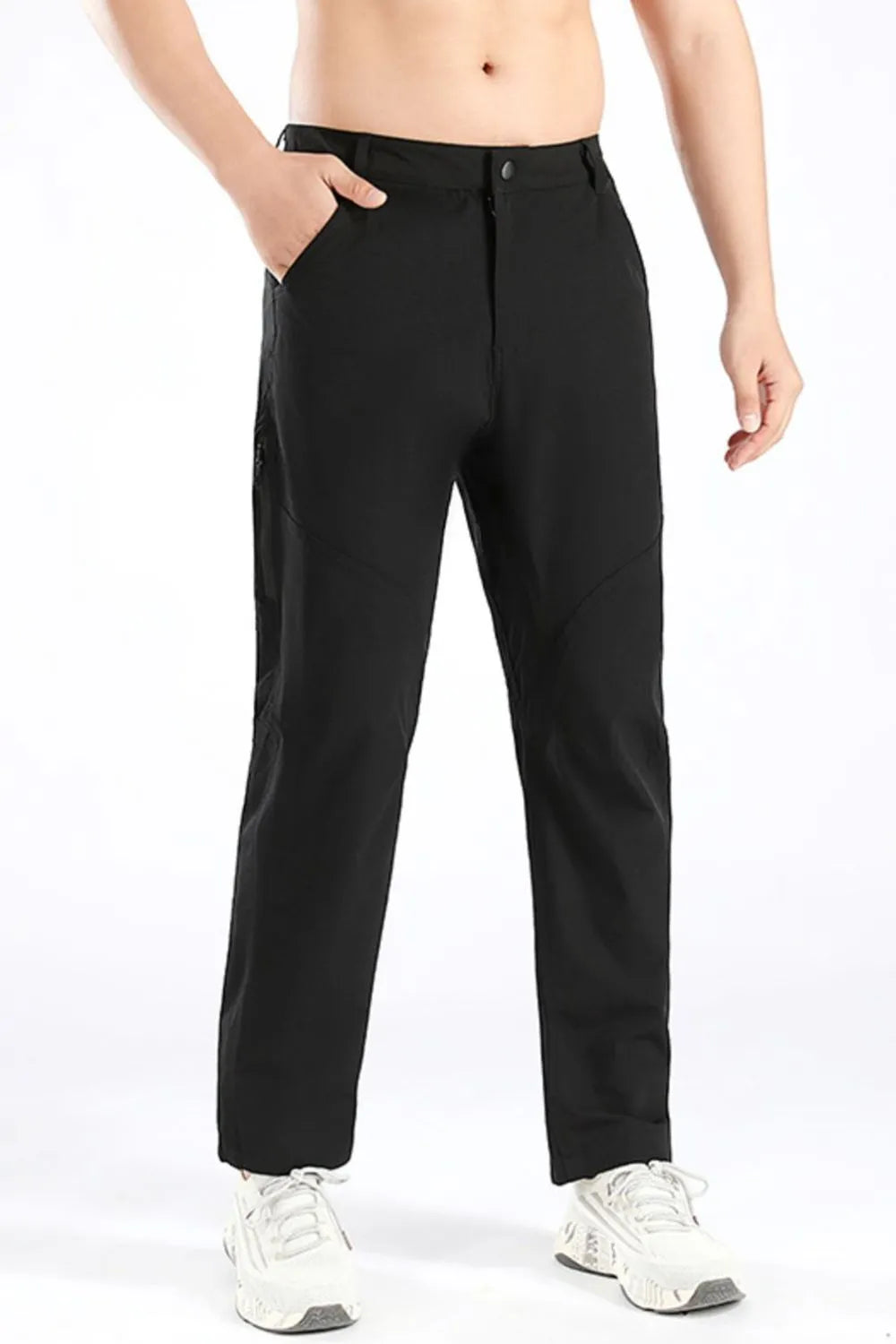 Men's Plus Size Relaxed Fit Pants.