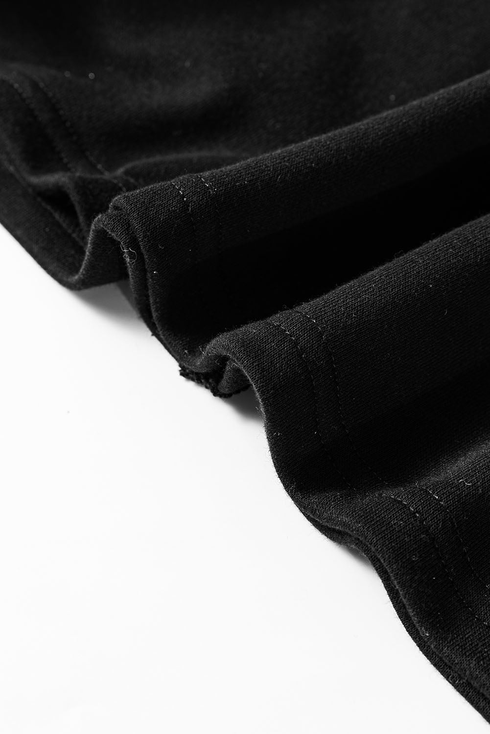 Black Striped Colorblock Patchwork Collar Sweatshirt Dear-Lover Dropshipping