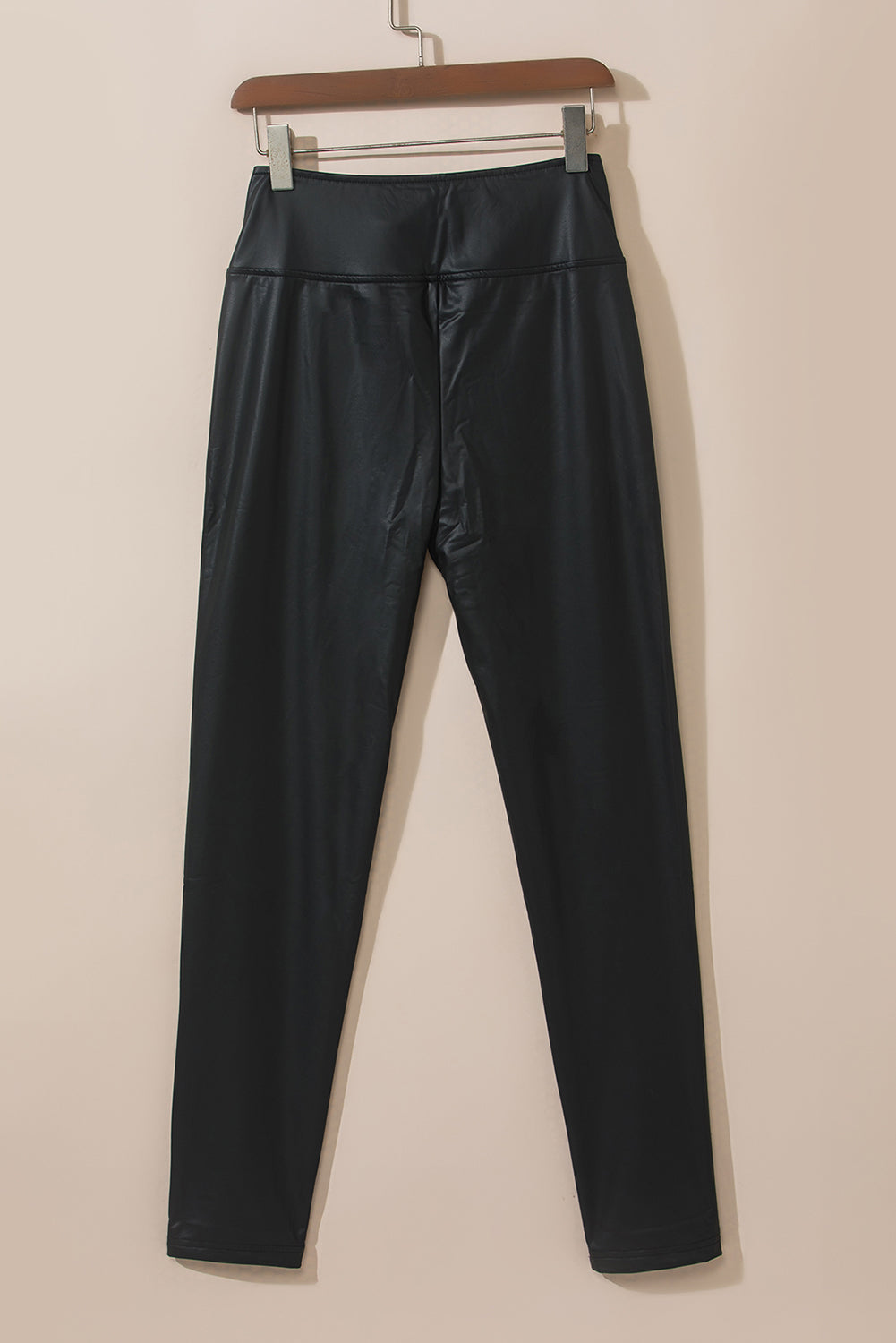 Black Faux Leather Skinny Leggings Dear-Lover Dropshipping