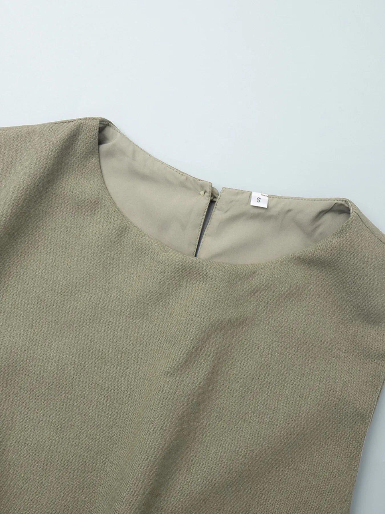 Sleeveless Top and Skirt Set WOMEN.