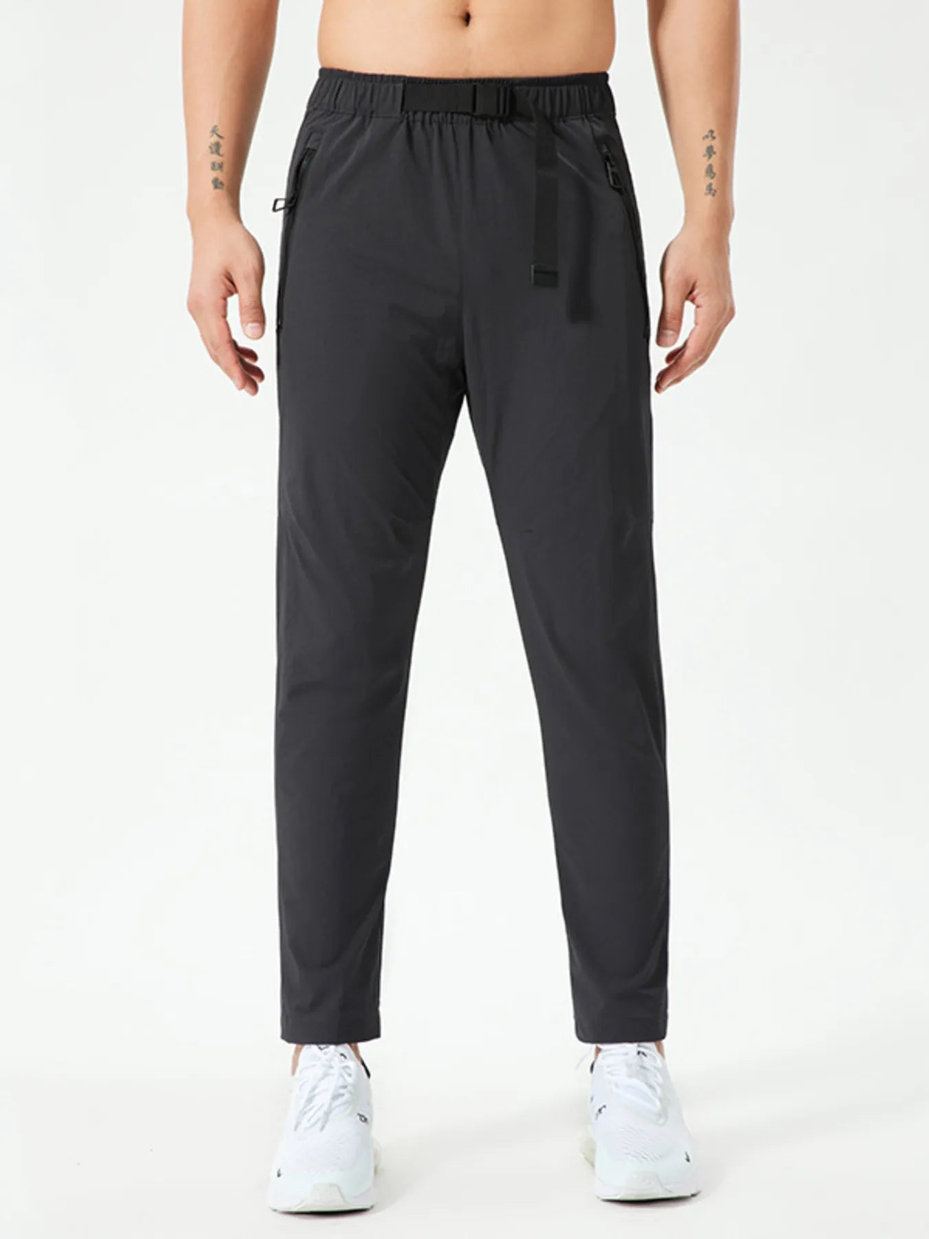 Men's Plus Size Elastic Waist Pants.