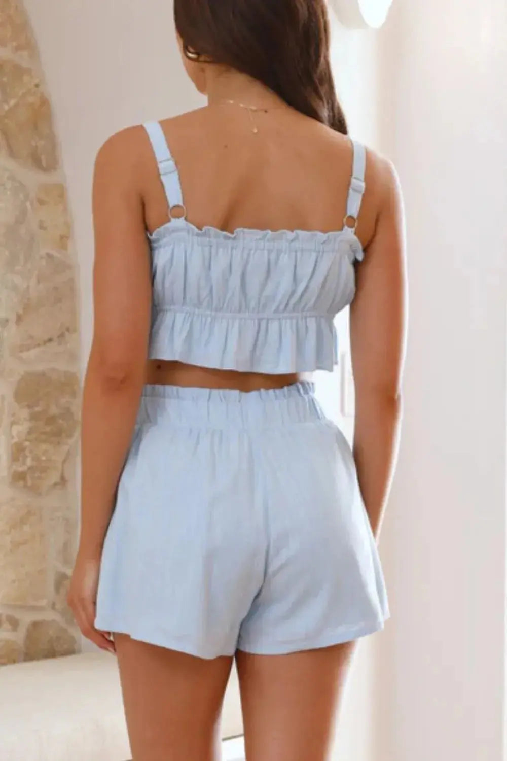 WOMEN Cami and Shorts Set.