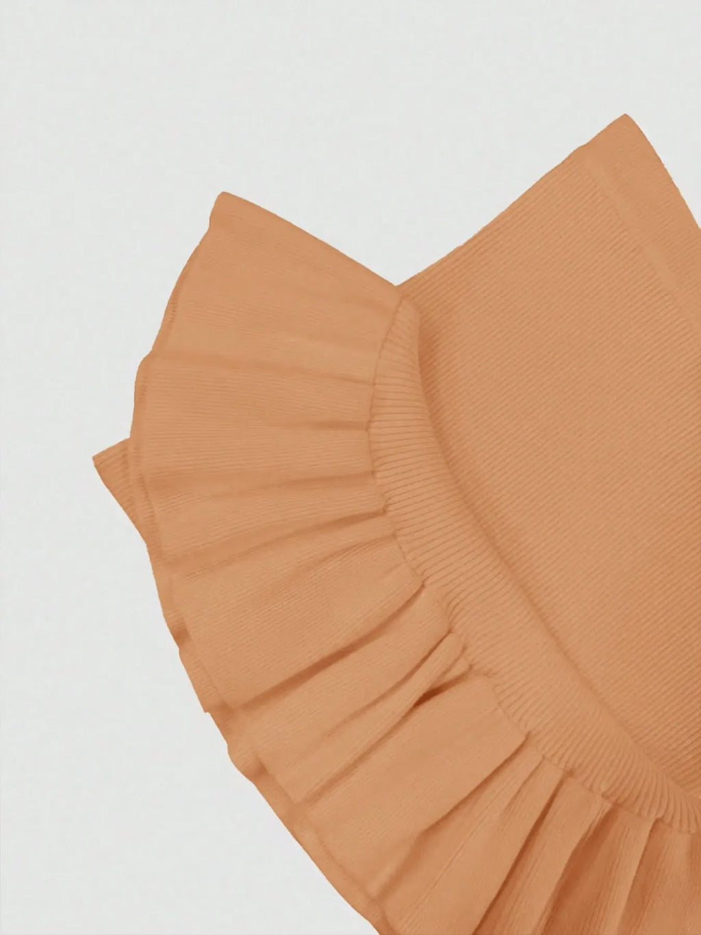 Mermaid Dress with Ruffle Hem.