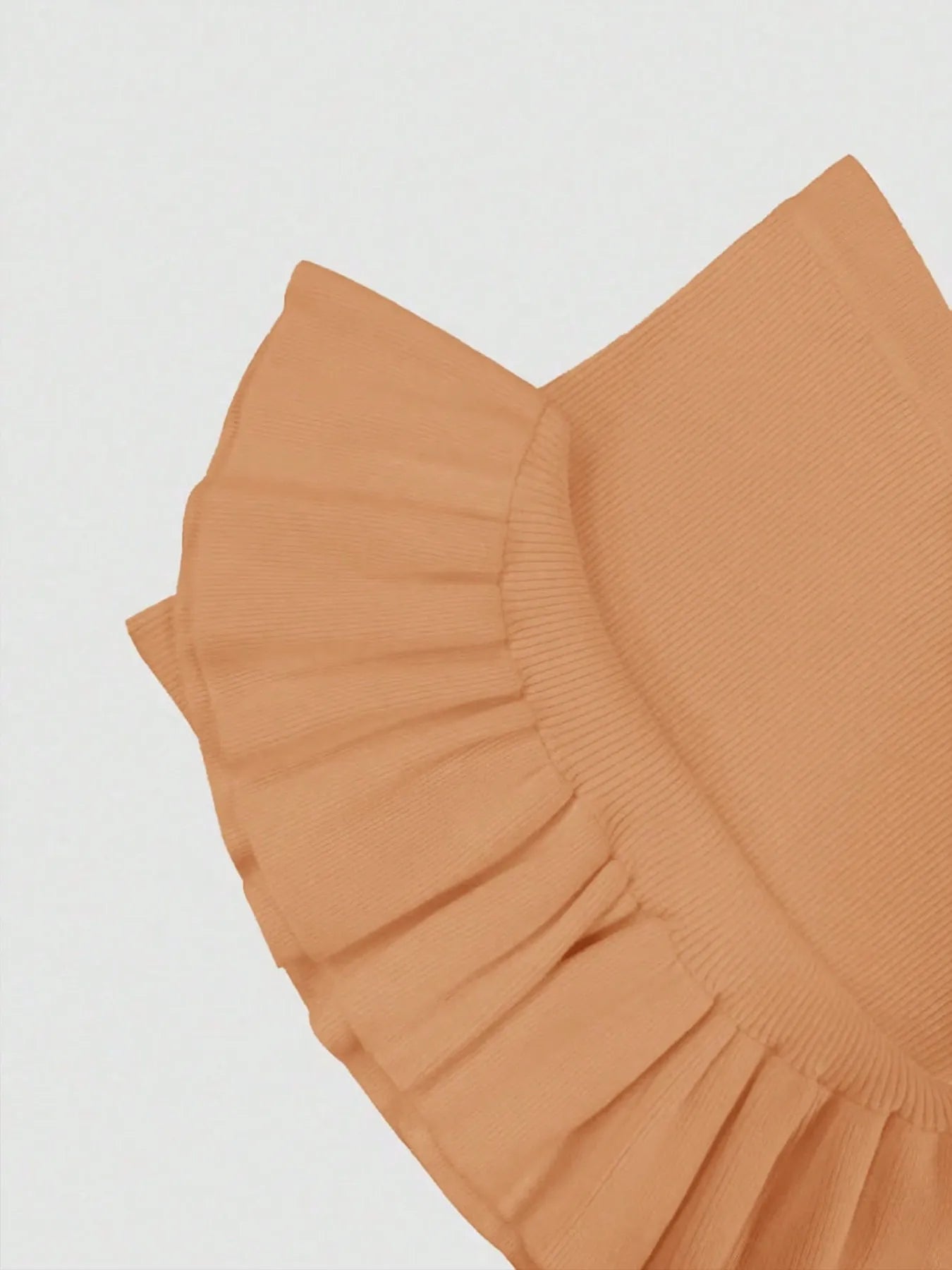 Mermaid Dress with Ruffle Hem.