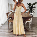 Loose-fitting Sleeveless Backless Jumpsuit For Women
