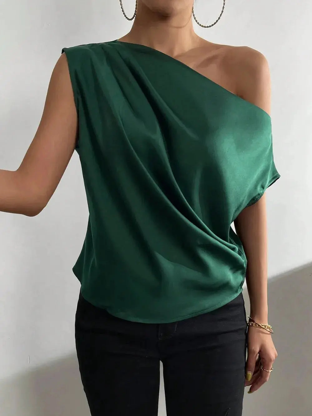 Single Shoulder Blouse WOMEN.