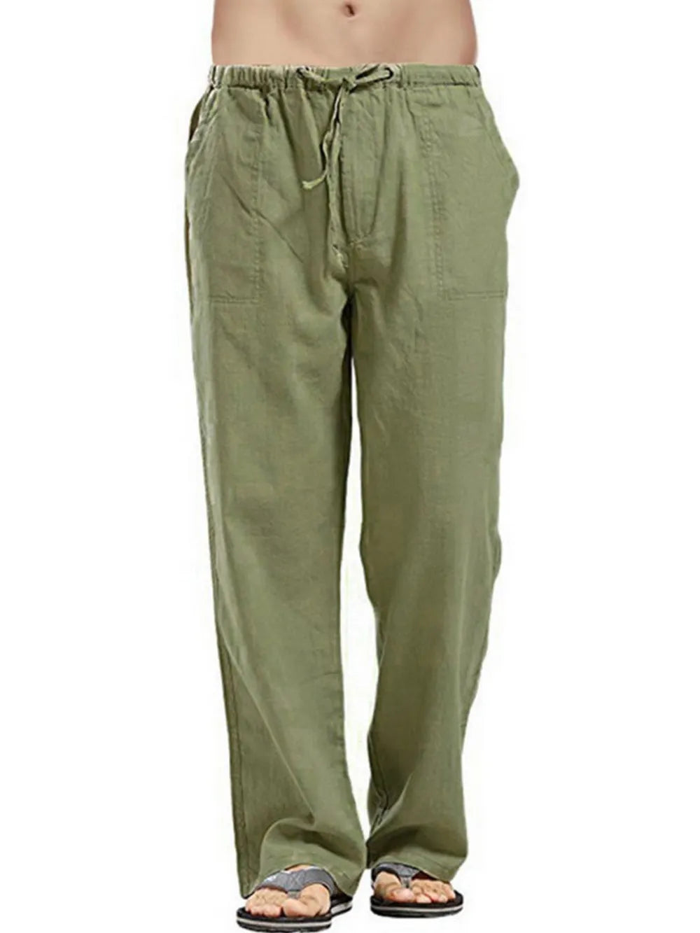 Men's Straight Leg Pants Plus Size.