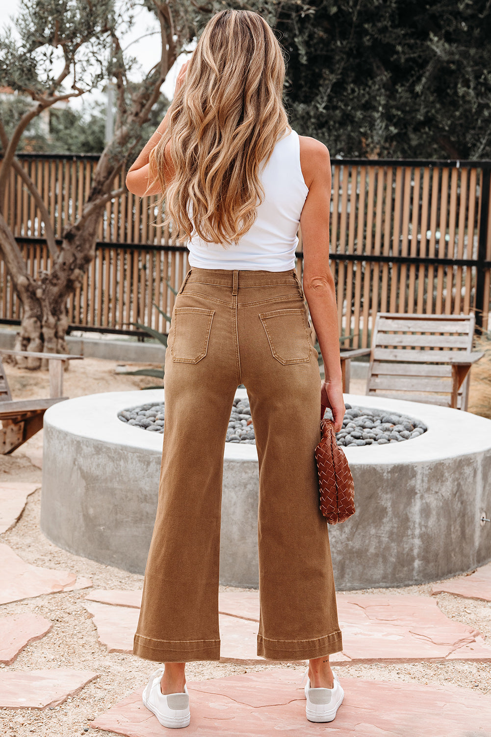 Breen Cropped High Rise Wide Leg Jeans Dear-Lover Dropshipping
