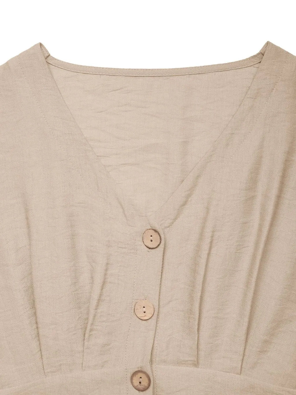 V-Neck Wide Leg Jumpsuit.