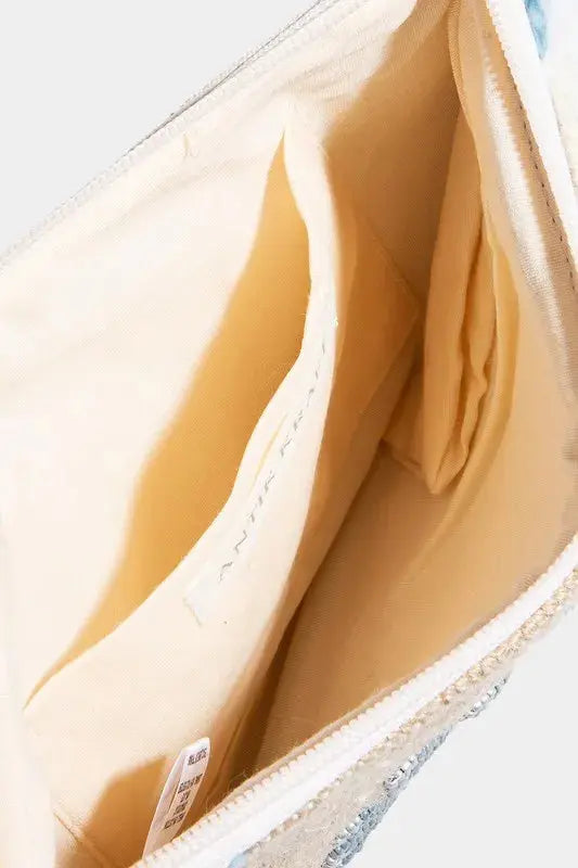 Evil Eye Fringe Cosmetic Bag WOMEN.